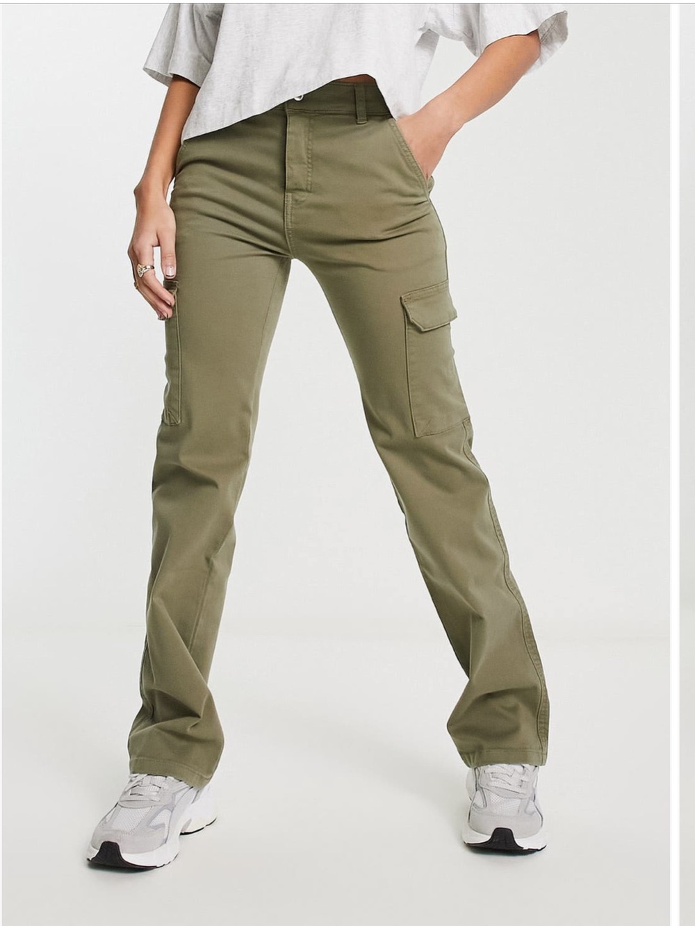 ASOS DESIGN Slim Fit Cargo Trousers